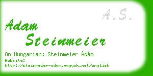 adam steinmeier business card